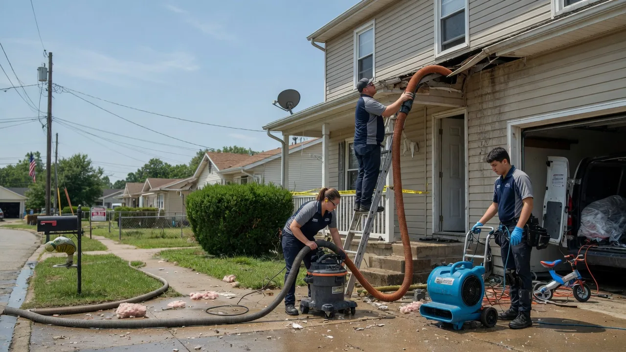 Water Damage Restoration in Vincennes, IN near me